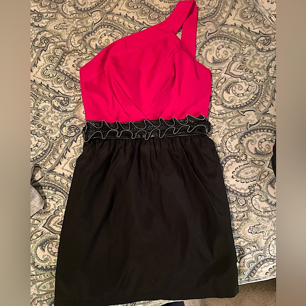 HOT 🔥 one shoulder mini dress